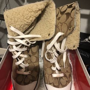 Brown Coach Sneakers
